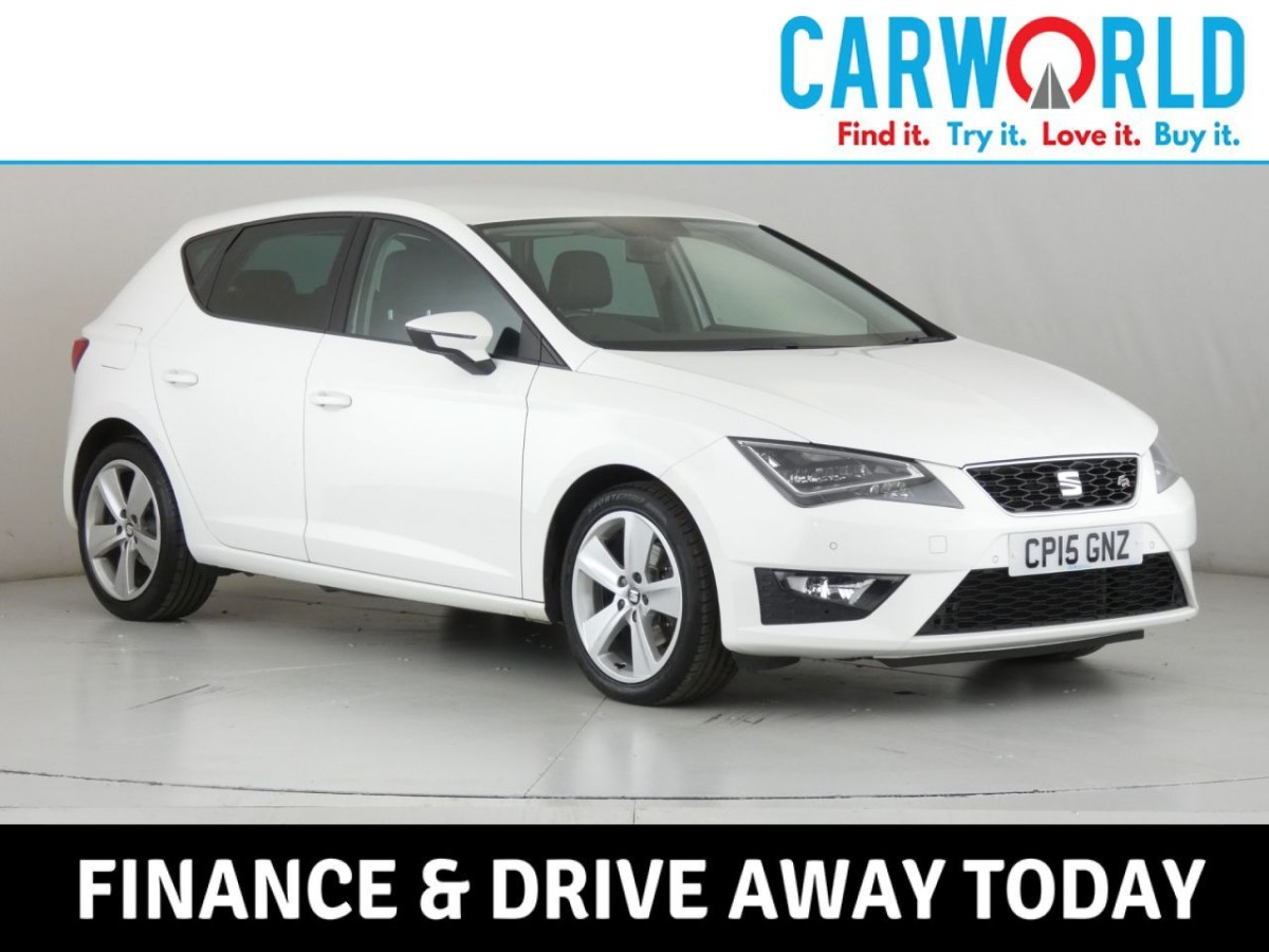 SEAT LEON 2.0 TDI FR TECHNOLOGY 5D 150 BHP HATCHBACK - 2015 - £8,700