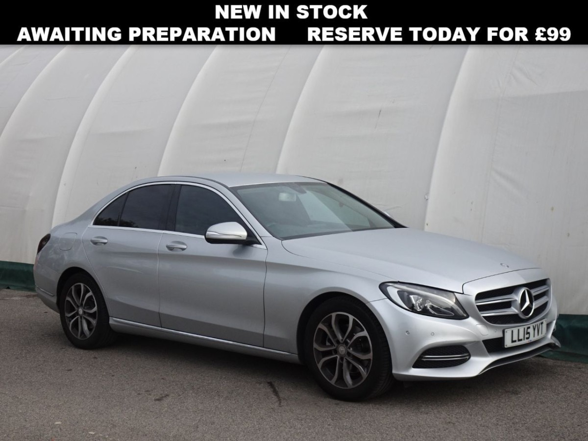 MERCEDES-BENZ C-CLASS 2.0 C200 SPORT 4D AUTO 184 BHP - 2015 - £12,990
