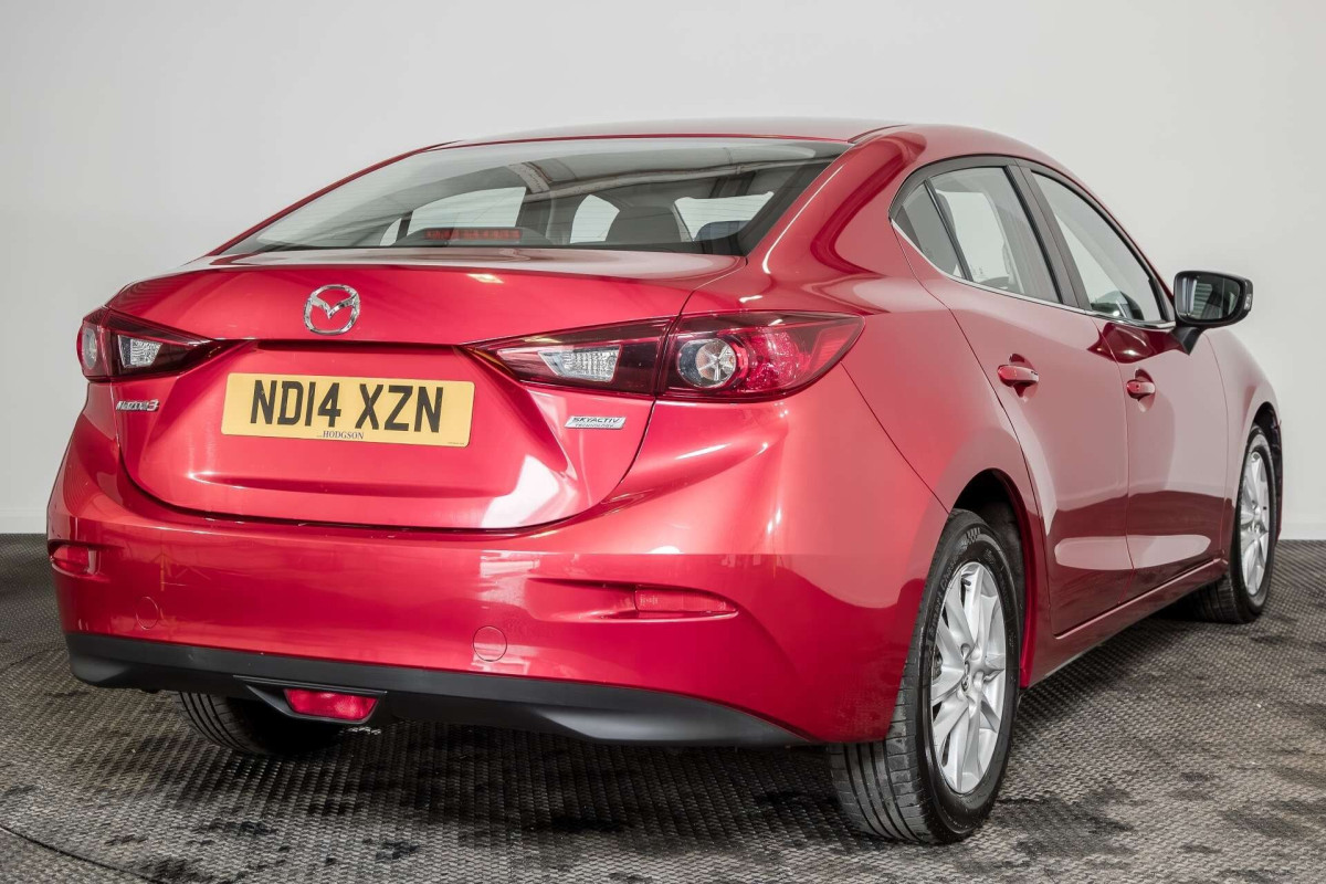 MAZDA 3 2014 (14) 2.0 SKYACTIV-G SE NAV FASTBACK 4DR PETROL MANUAL EURO 5 (S/S) (120 PS) - 2014 - £6,500
