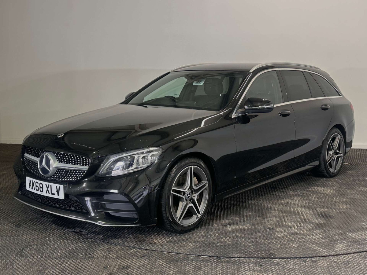 MERCEDES-BENZ C CLASS 2019 (68) 2.0 C300D AMG LINE ESTATE 5DR DIESEL G-TRONIC+ EURO 6 (S/S) (245 PS) - 2019 - £16,500