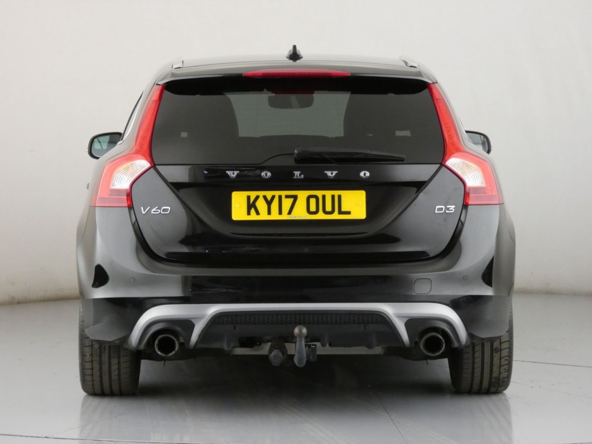 VOLVO V60 2.0 D3 R-DESIGN LUX NAV 5D 148 BHP - 2017 - £12,700