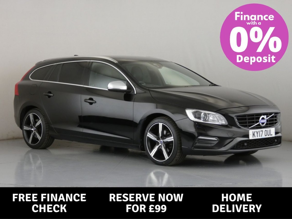 VOLVO V60 2.0 D3 R-DESIGN LUX NAV 5D 148 BHP - 2017 - £12,700