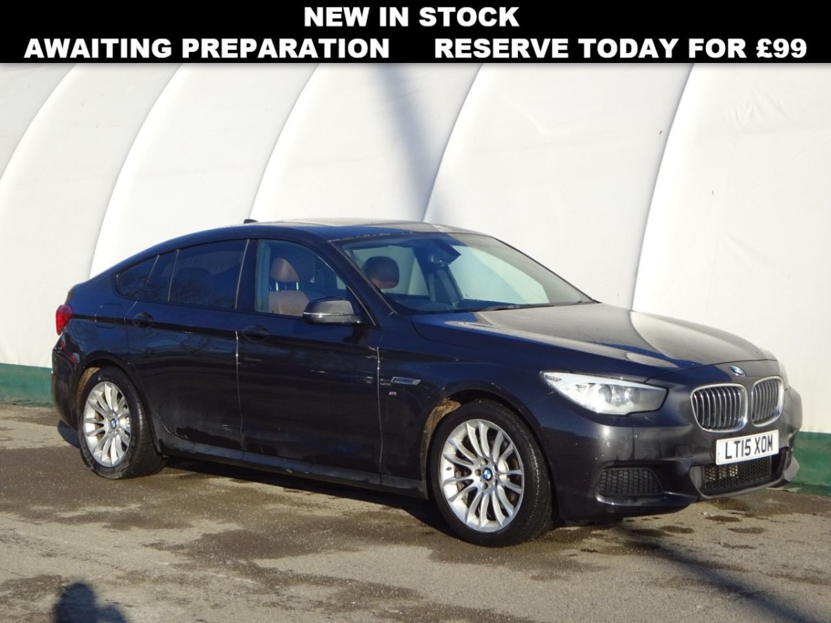 BMW 5 SERIES 2.0 520D M SPORT GRAN TURISMO 5D 181 BHP - 2015 - £13,990